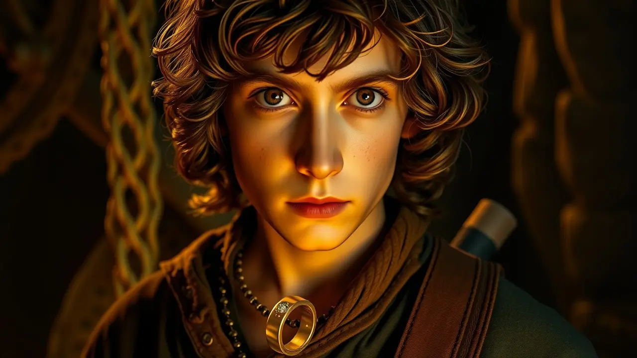 Significado de Sonhar com Frodo Baggins: Uma Jornada Interior Frodo Baggins com o Um Anel