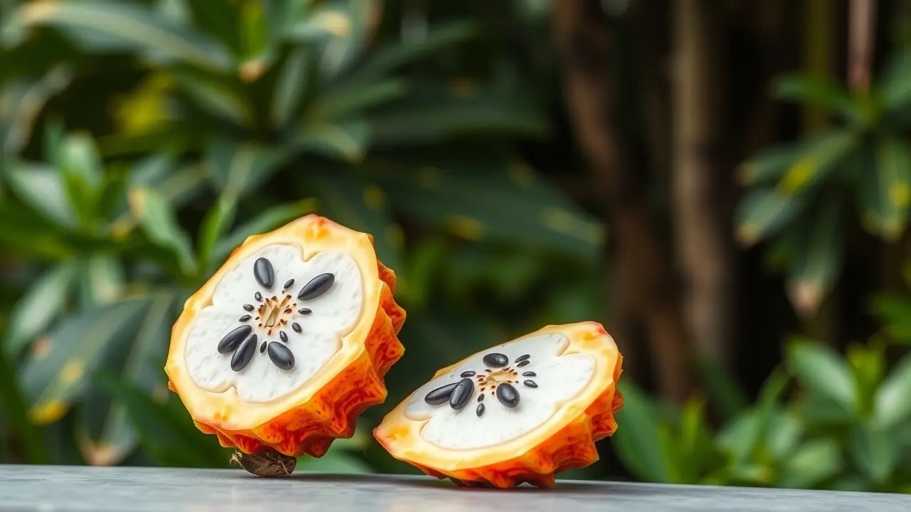 Sonhar com Fruta-do-Conde: Descubra os Significados e Simbolismos Ocultos Fruta-do-conde madura aberta mostrando sua polpa.
