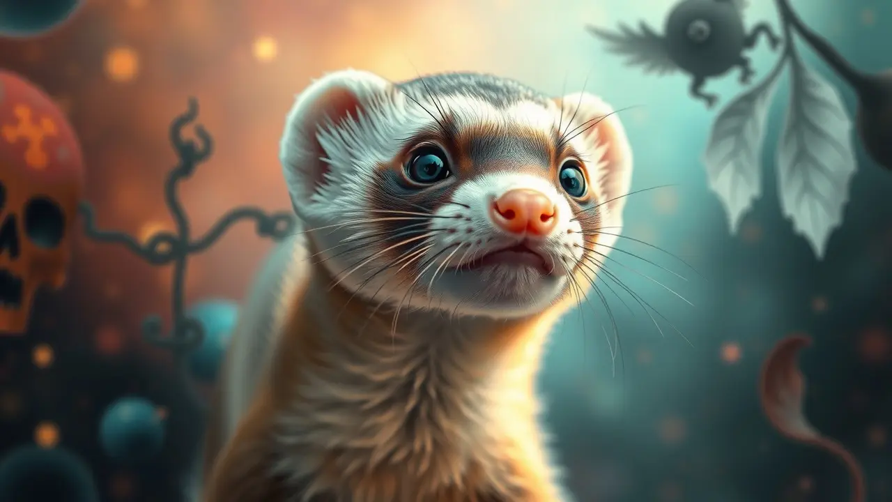 O Significado Profundo de Sonhar com Furão Furão em estado onírico.