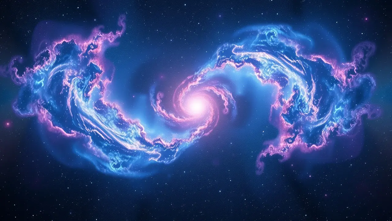 Significado de Sonhar com Galáxia: Desvende os Mistérios Cósmicos Galáxia onírica com cores vibrantes