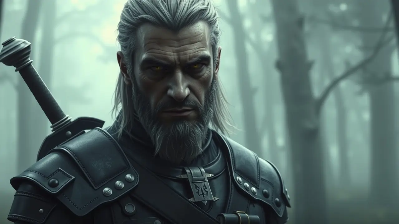 Sonhar com Geralt de Rívia: Decifrando o Significado Geralt de Rívia na floresta