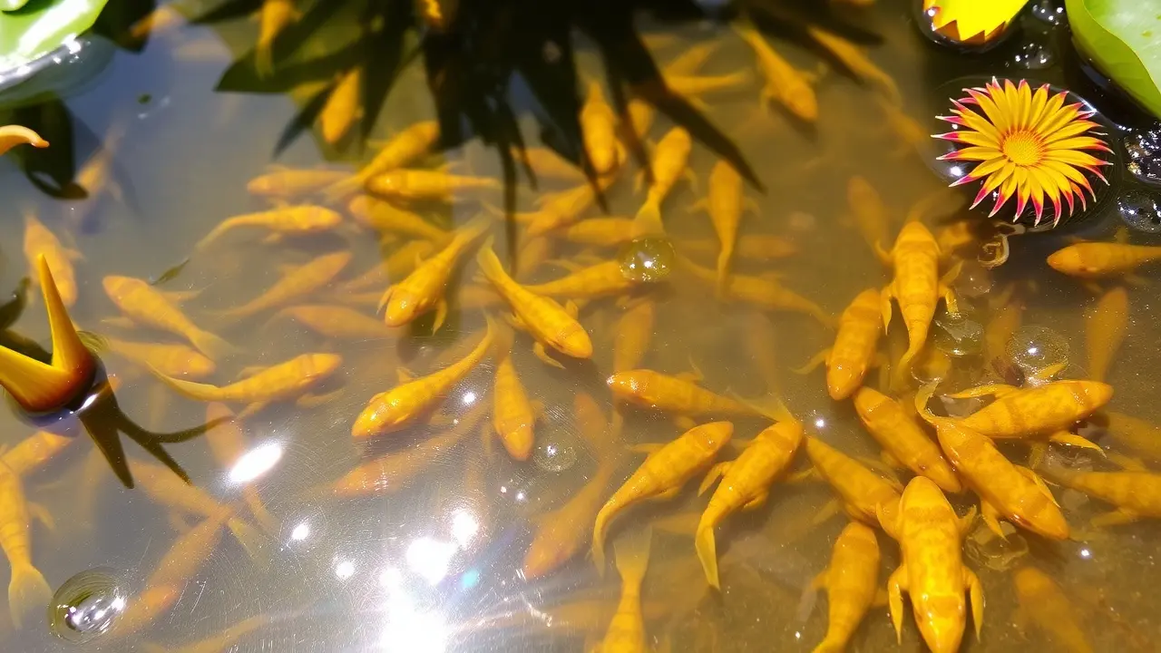 Sonhar com Girino: Descubra os Significados e Interpretações Girinos nadando em lagoa