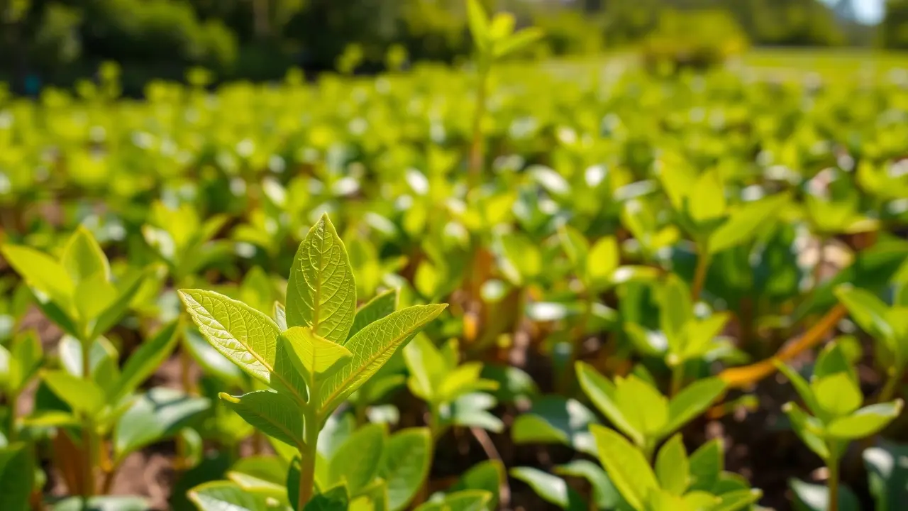 Significado de Sonhar com Guaçatonga: Interpretações e Simbolismos Campo de guaçatonga verde e vibrante