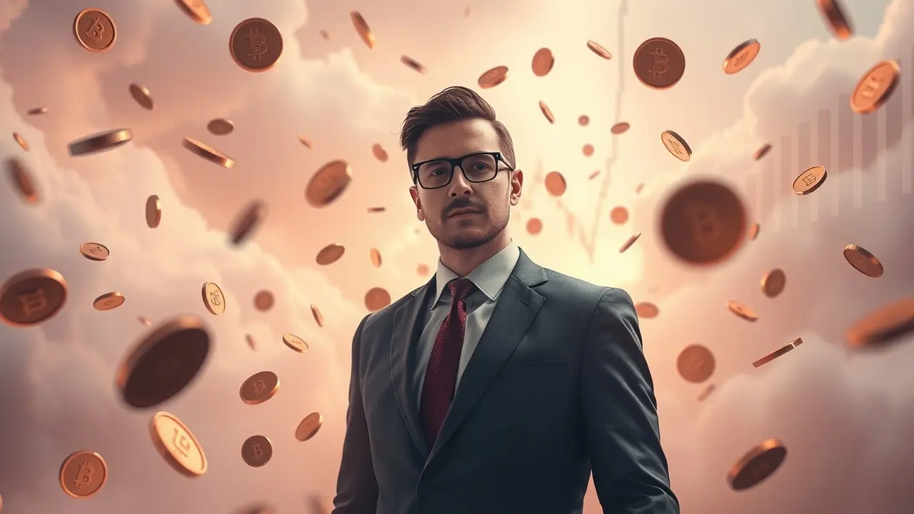 Sonho com Guido Mantega: moedas e gráficos