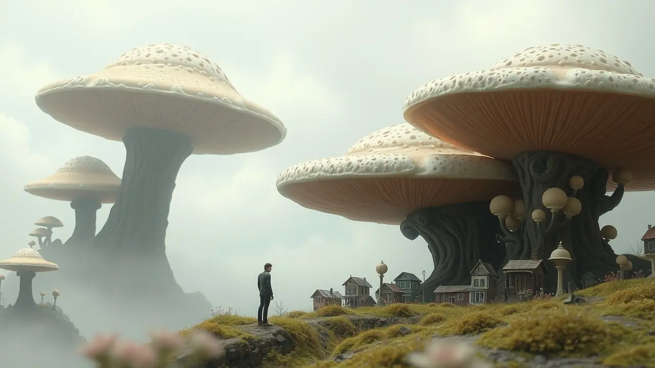 Sonhar com Gulliveriana: Descubra o Significado Oculto! Interpretação de sonho com paisagem surreal