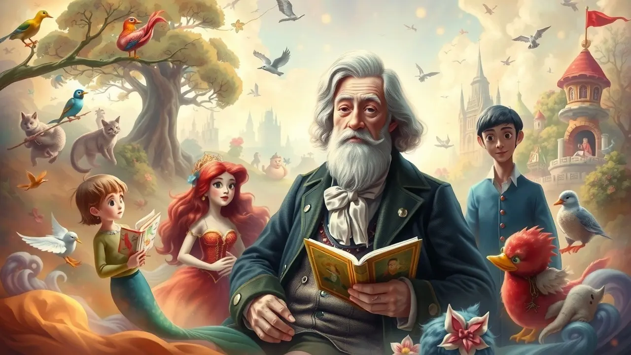 Sonho com Hans Christian Andersen