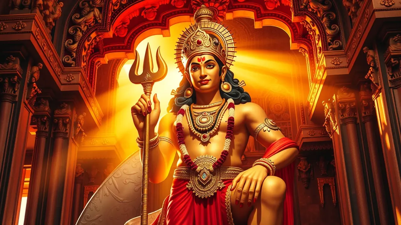 Significado de Sonhar com Hanuman: Interpretações e Simbolismo Estátua de Hanuman em templo hindu