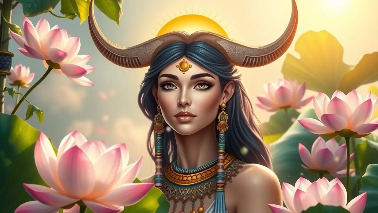 Significado de Sonhar com Hathor: Desvendando os Mistérios da Deusa Deusa Hathor em sonho