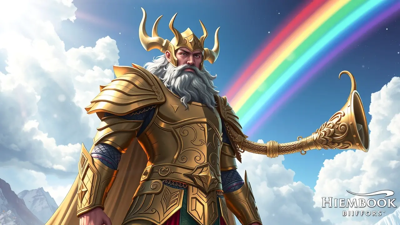 Sonhar com Heimdall: Desvende os Segredos da Visão e Proteção Heimdall, guardião da Bifrost, sonho significado