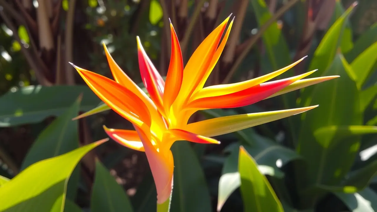 Sonhar com Helicônia: Descubra o Significado e as Mensagens Ocultas Helicônia exuberante em cores vibrantes