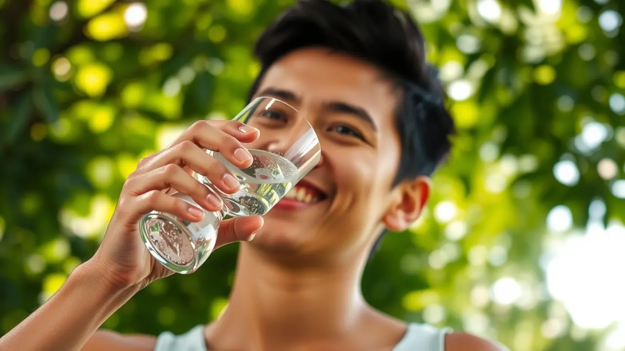 Sonho com hidratação e bem-estar