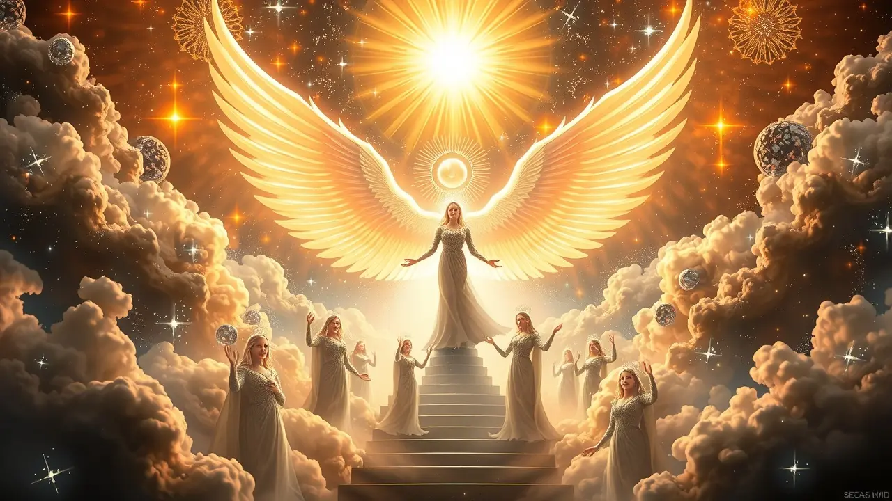 Sonhar com Hierarquia Celestial: Desvende os Significados Divinos Hierarquia celestial em sonho