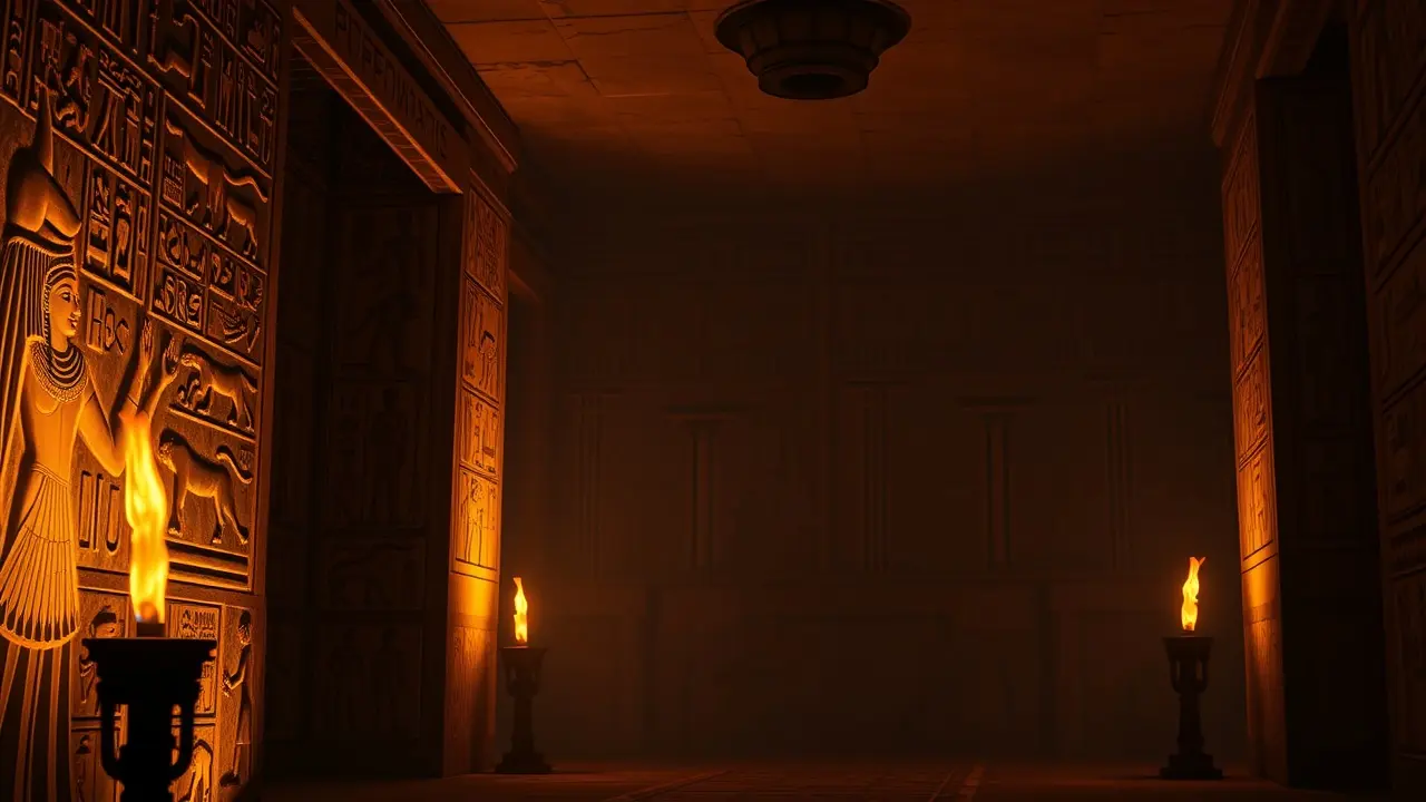 O que significa sonhar com hieróglifos? Descubra os segredos! Hieróglifos egípcios brilhando em sonho