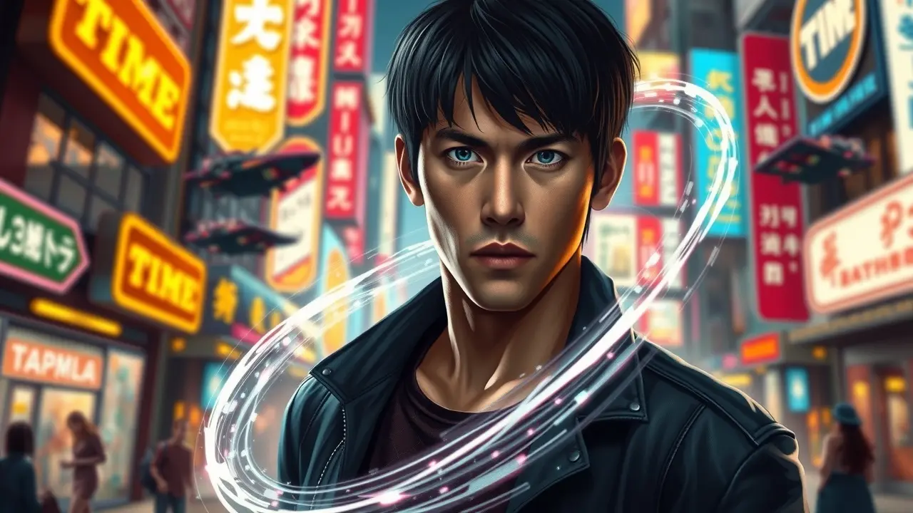 Homem com habilidade de controlar o tempo