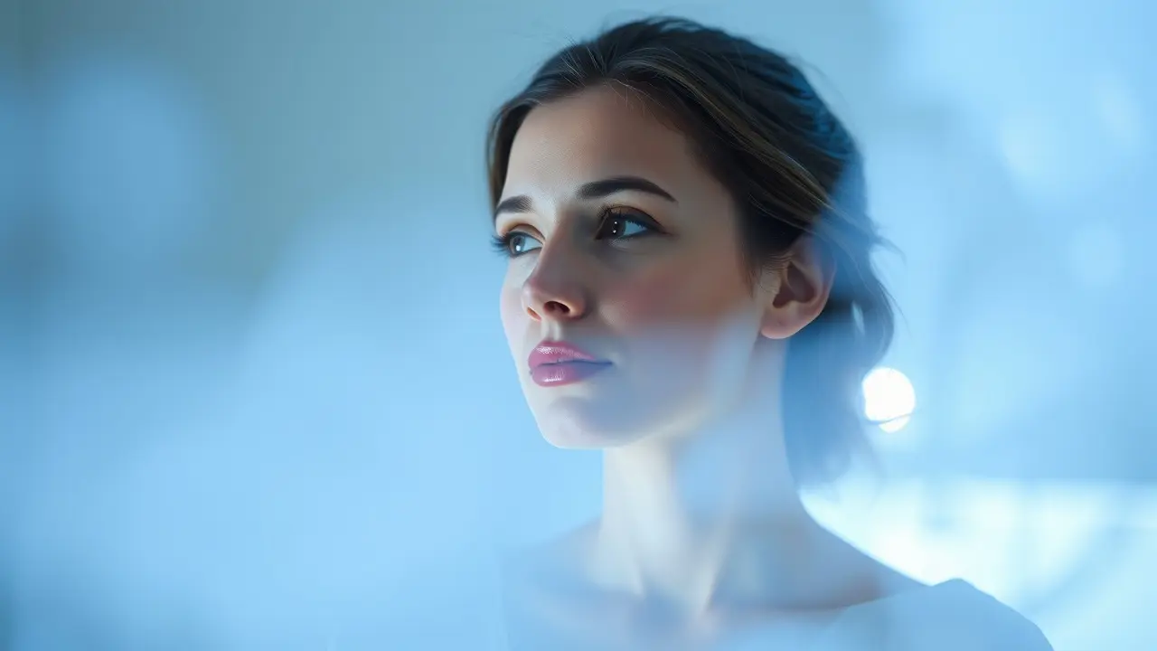 Mulher refletindo sobre sonho com histerectomia