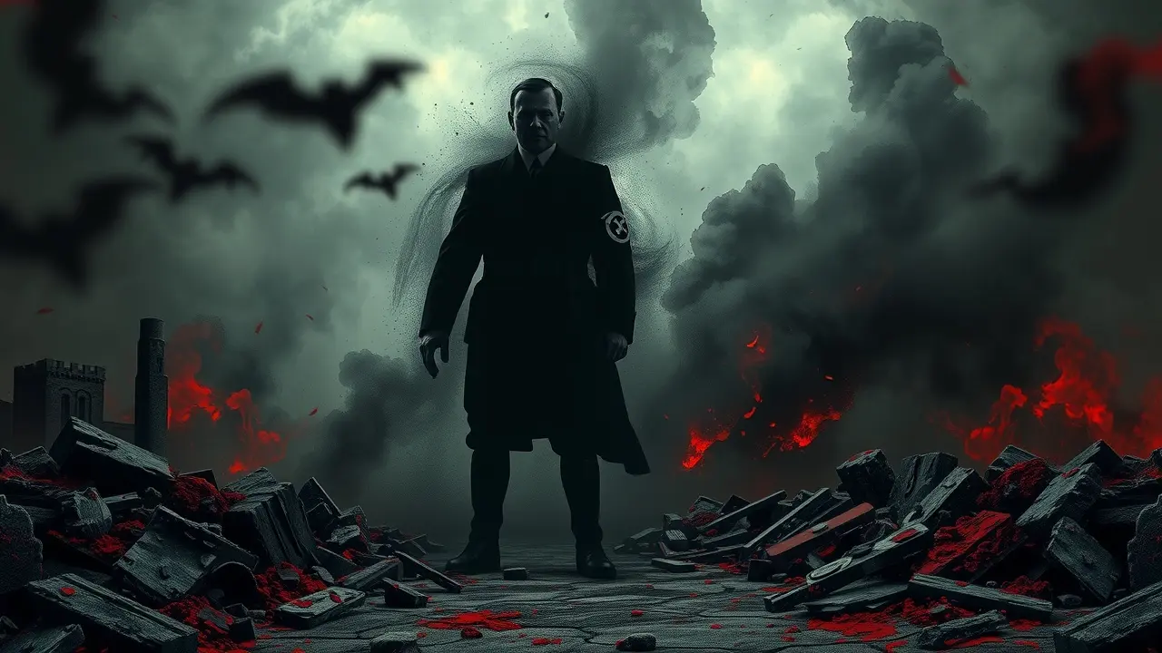 Significado de Sonhar com Hitler: Uma Análise Profunda Interpretação onírica de Hitler em ruínas.