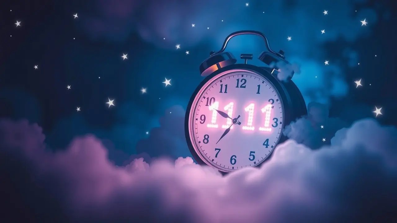 Significado de Sonhar com Horas Iguais: Desvende os Sinais! Relógio mostrando horas iguais em um sonho