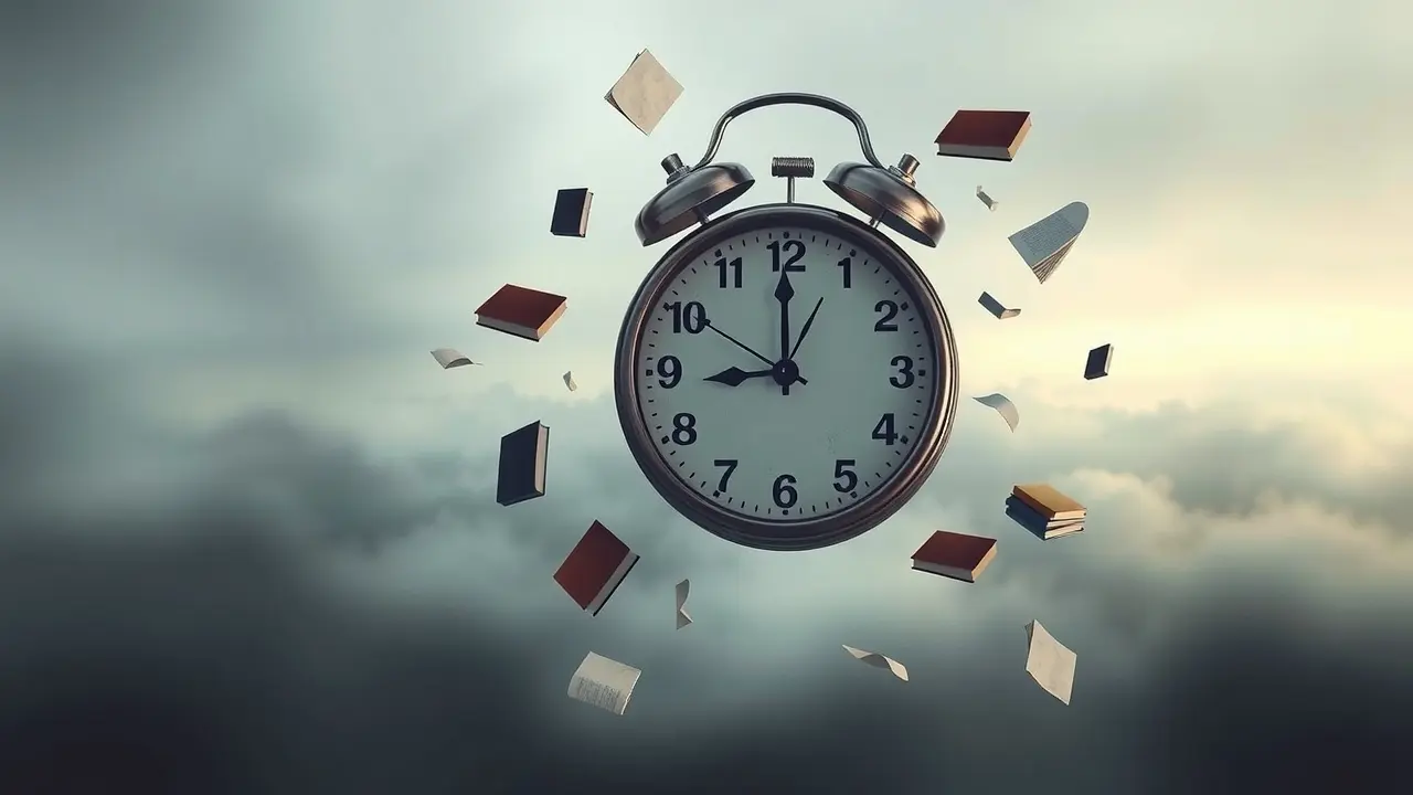 Significado de Sonhar com Horário de Início da Aula: Descubra o que Isso Revela Relógio escolar marcando o início da aula em sonho