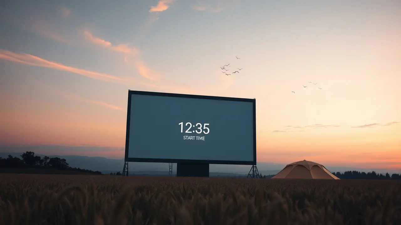 Sonho com Horário de Início do Filme