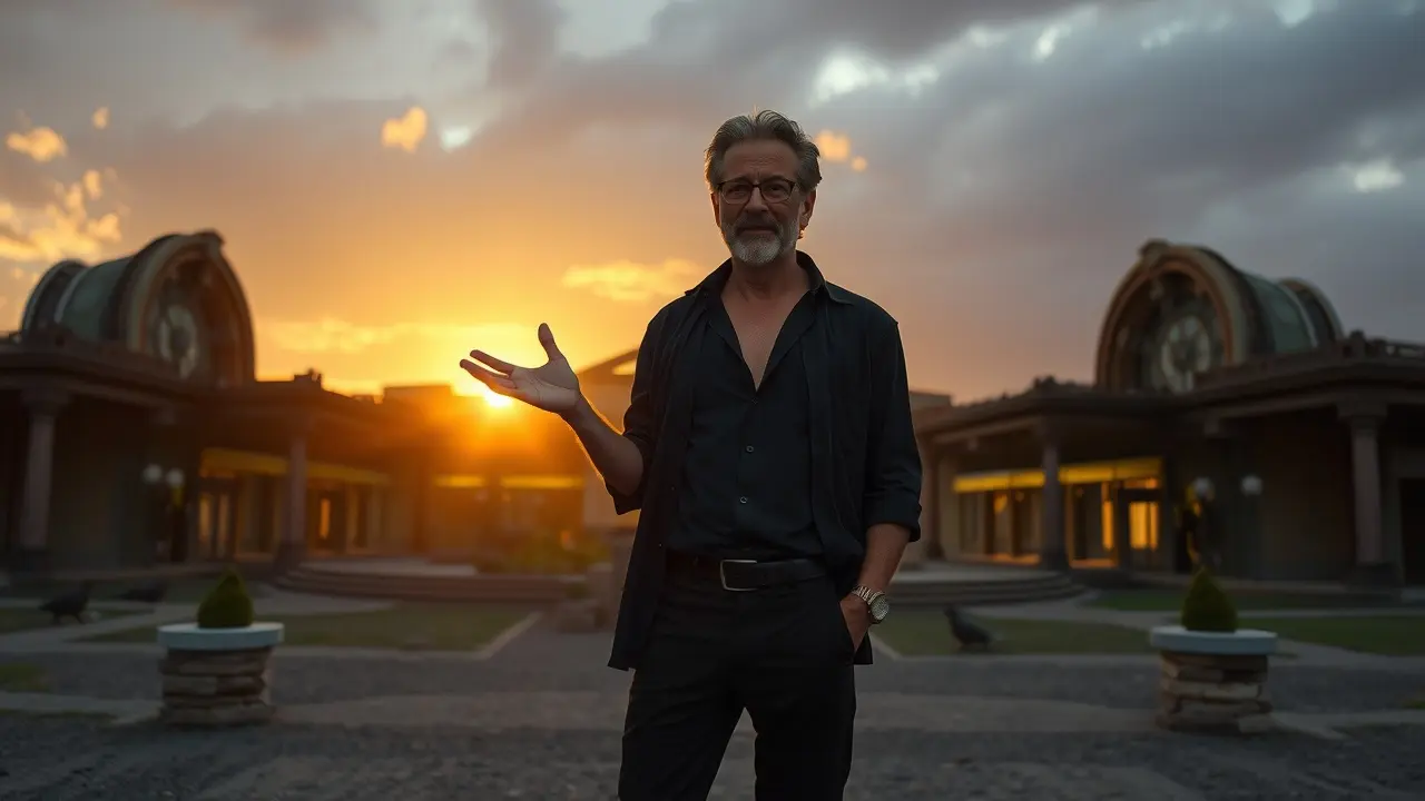 Significado de Sonhar com Ian Malcolm: Uma Análise Profunda Jeff Goldblum como Ian Malcolm em cena caótica.