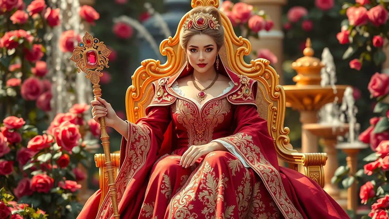 Sonho com imperatriz simboliza poder e liderança