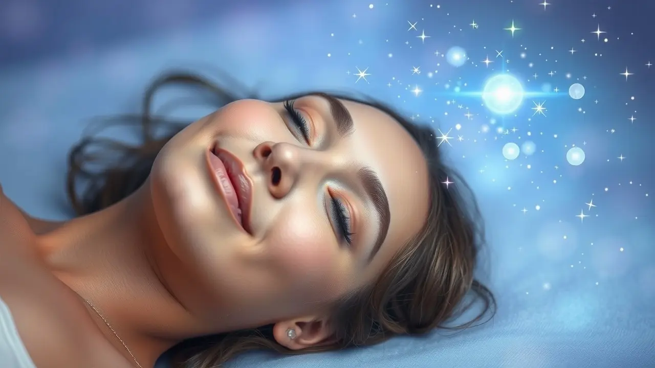 Significado de Sonhar com Implantação: Descubra o Que Isso Revela Pessoa serena sonhando com implantação