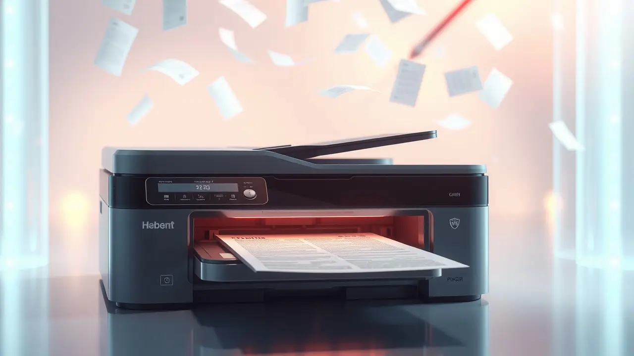 Significado de Sonhar com Imprimir: Descubra as Mensagens Ocultas Impressora imprimindo documento em sonho