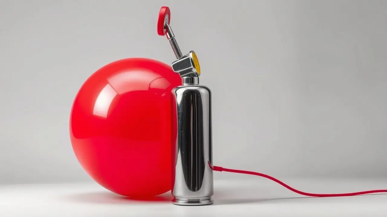 Significado de Sonhar com Inflador: Descubra as Mensagens Ocultas Inflador e balão vermelho: símbolo de potencial e energia
