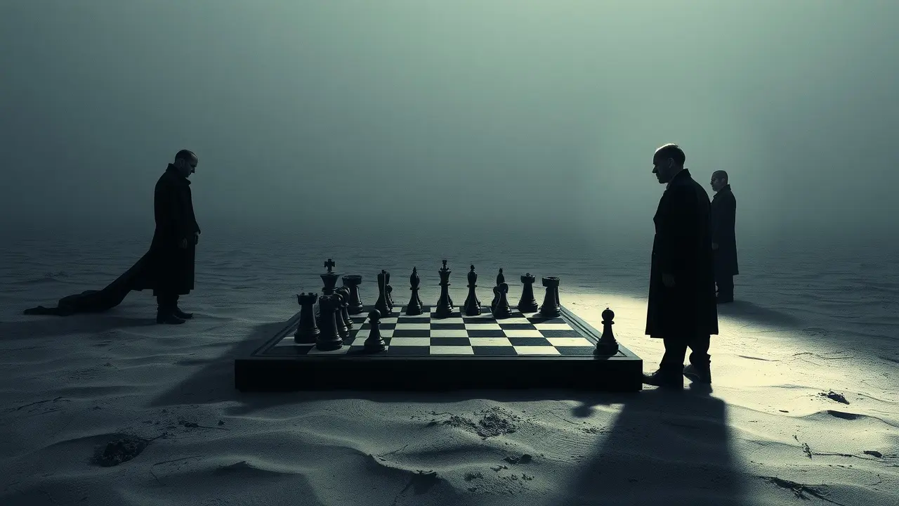 Sonhar com Ingmar Bergman: Desvende os Mistérios do Subconsciente Sonho com Ingmar Bergman: Cena introspectiva em preto e branco.