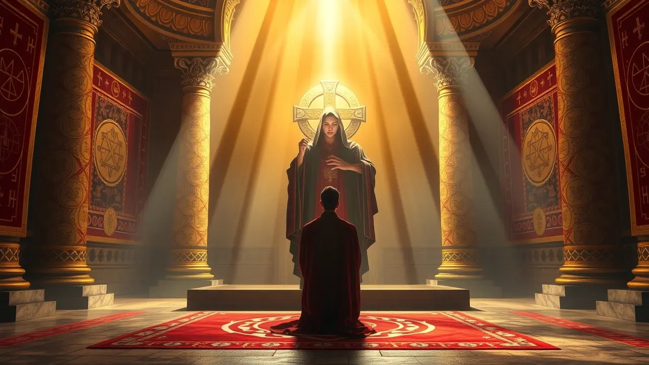 Desvendando os Mistérios: O Significado de Sonhar com Iniciação Rosacruz Símbolo de iniciação rosacruz em sonho.