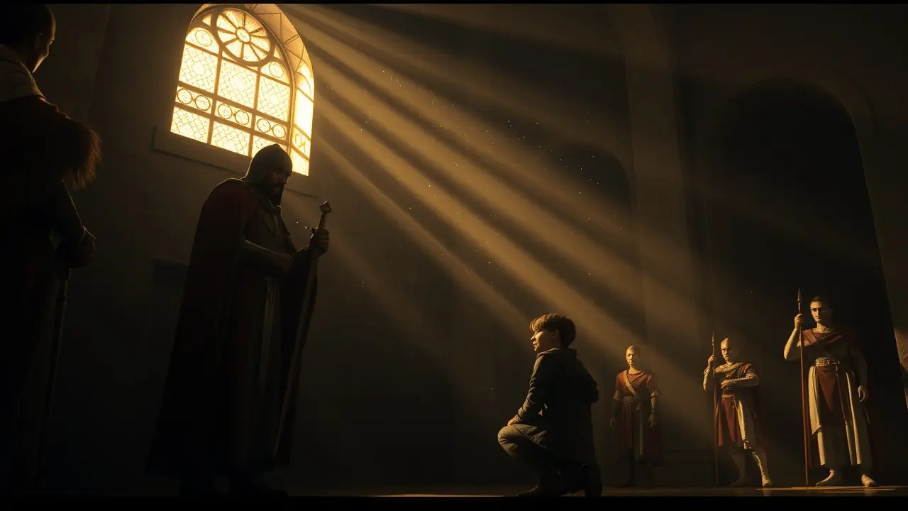 O Significado Profundo de Sonhar com Iniciação Templária Iniciação Templária em um templo antigo