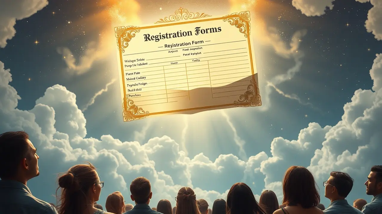 Sonhar com Inscrição: Descubra os Significados Ocultos Mulher sonhando com formulário de inscrição no céu