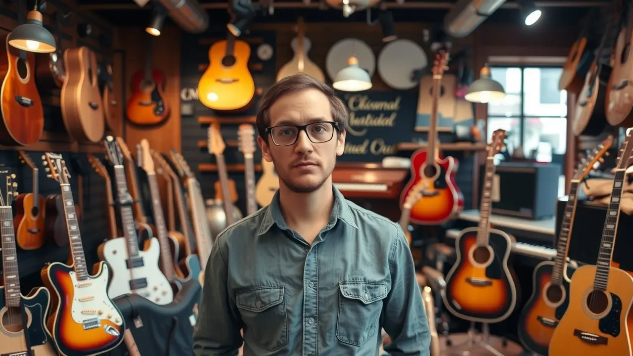 Significado de Sonhar com Instrumento Musical: Uma Análise Detalhada Variedade de instrumentos musicais em loja.