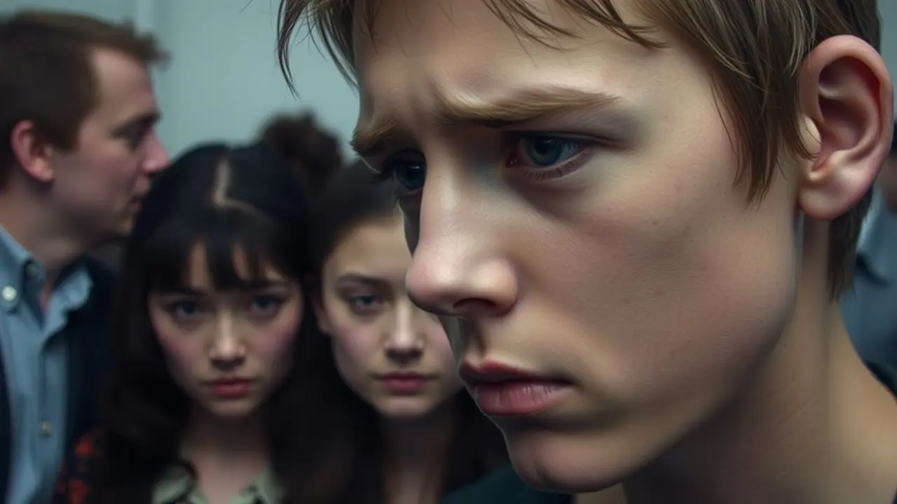 Sonhar com Insulto: Descubra os Significados e Interpretações Pessoa triste refletindo sobre insultos, transmitindo vulnerabilidade e introspecção.