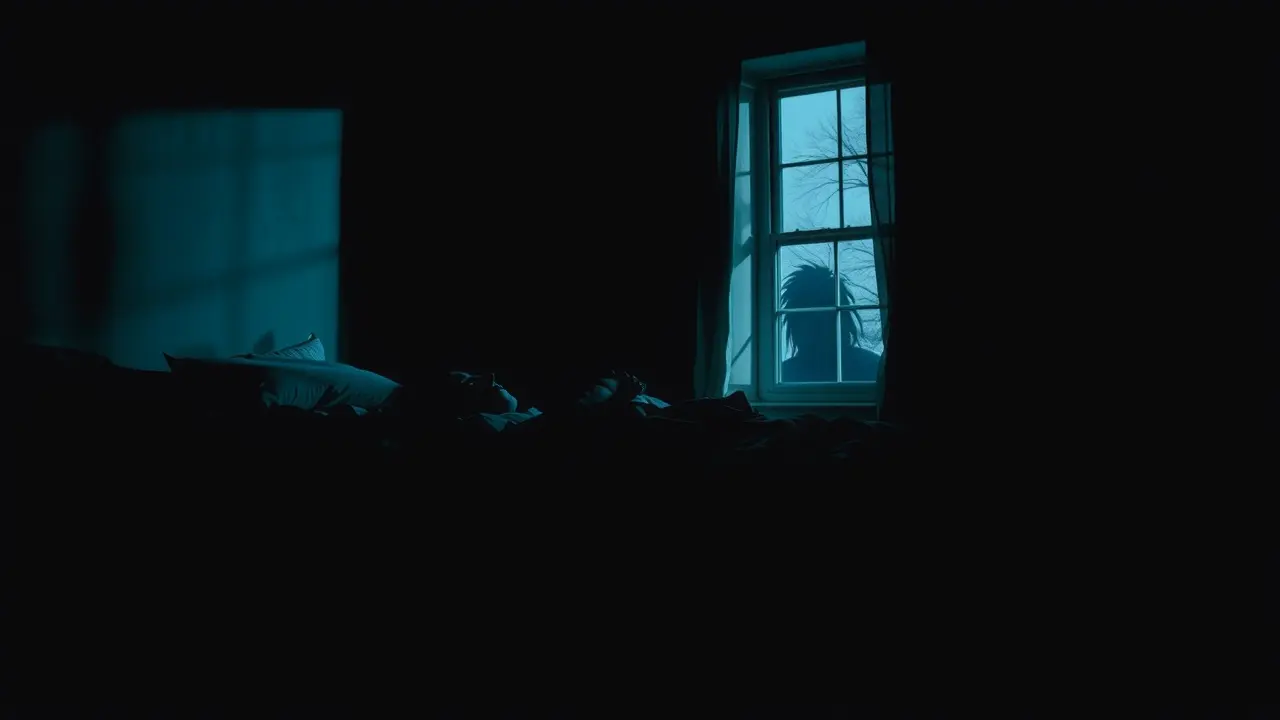 O Significado Oculto de Sonhar com Invasão: Descubra Seus Medos e Inseguranças Mulher assustada com invasão no sonho.