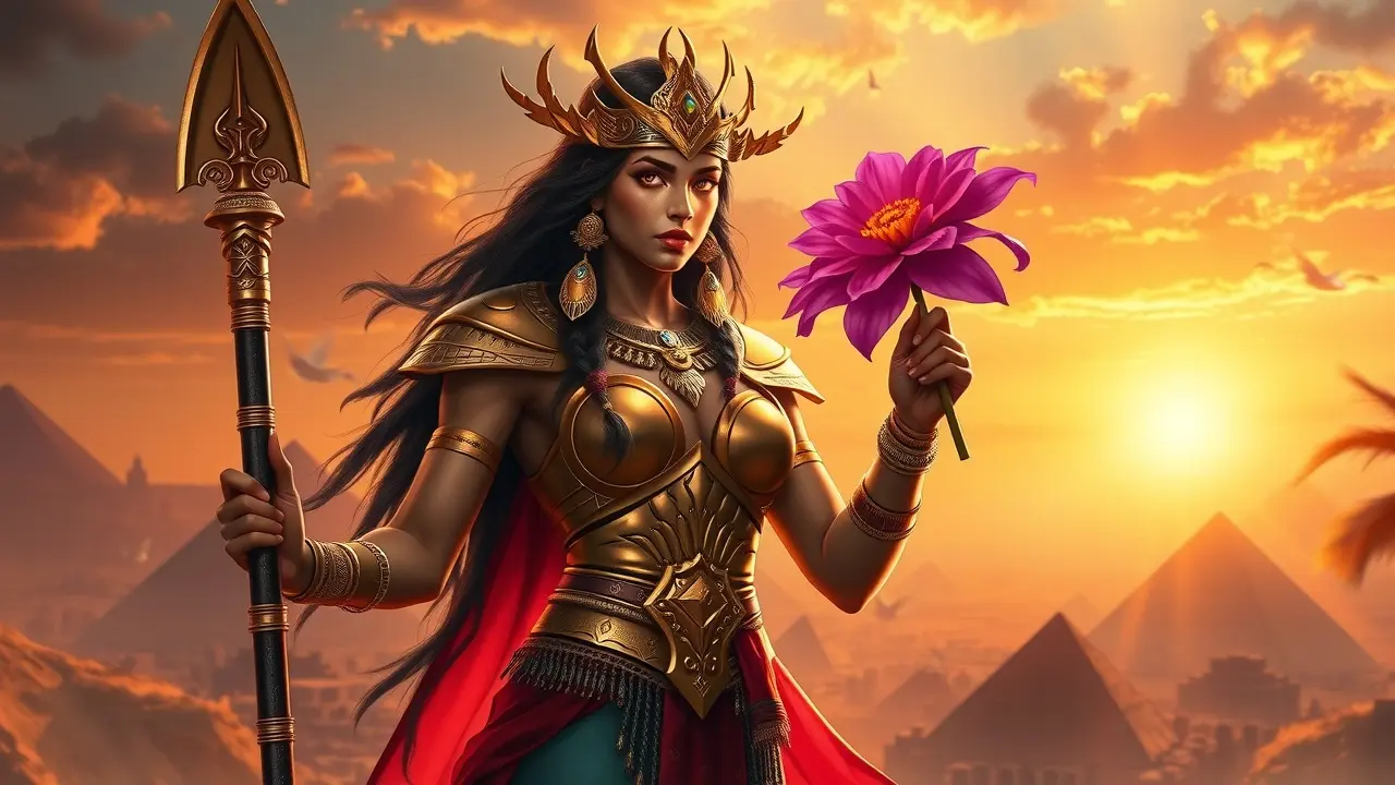 Sonhar com Ishtar: Desvende os Mistérios e Significados Profundos Ilustração da Deusa Ishtar