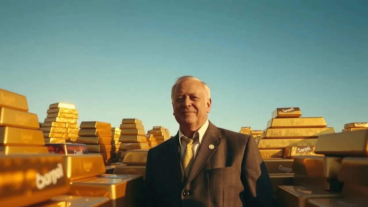 Sonho com Itamar Franco e barras de ouro