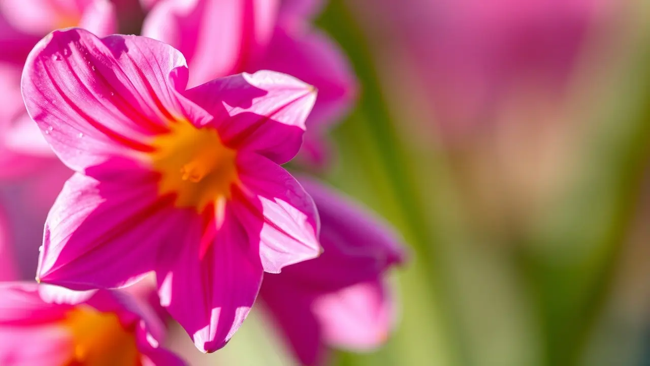 Close-up de um jacinto vibrante