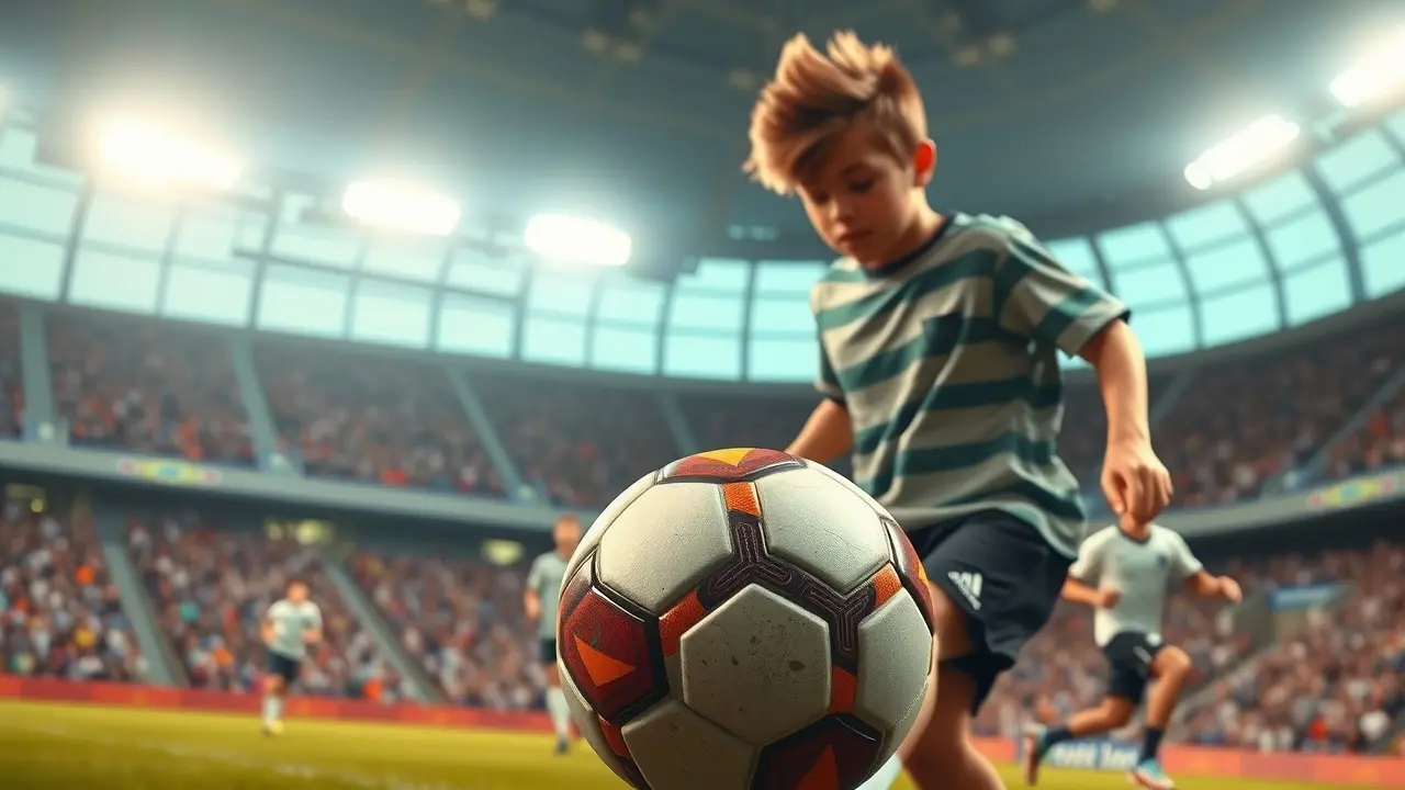 Significado de Sonhar com Jardel Filho: Interpretações e Reflexões Sonho com o filho de Jardel jogando futebol.