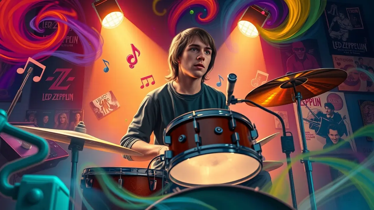 Significado de Sonhar com John Bonham: Interpretações e Reflexões Sonho com John Bonham: Intensa bateria e paixão musical