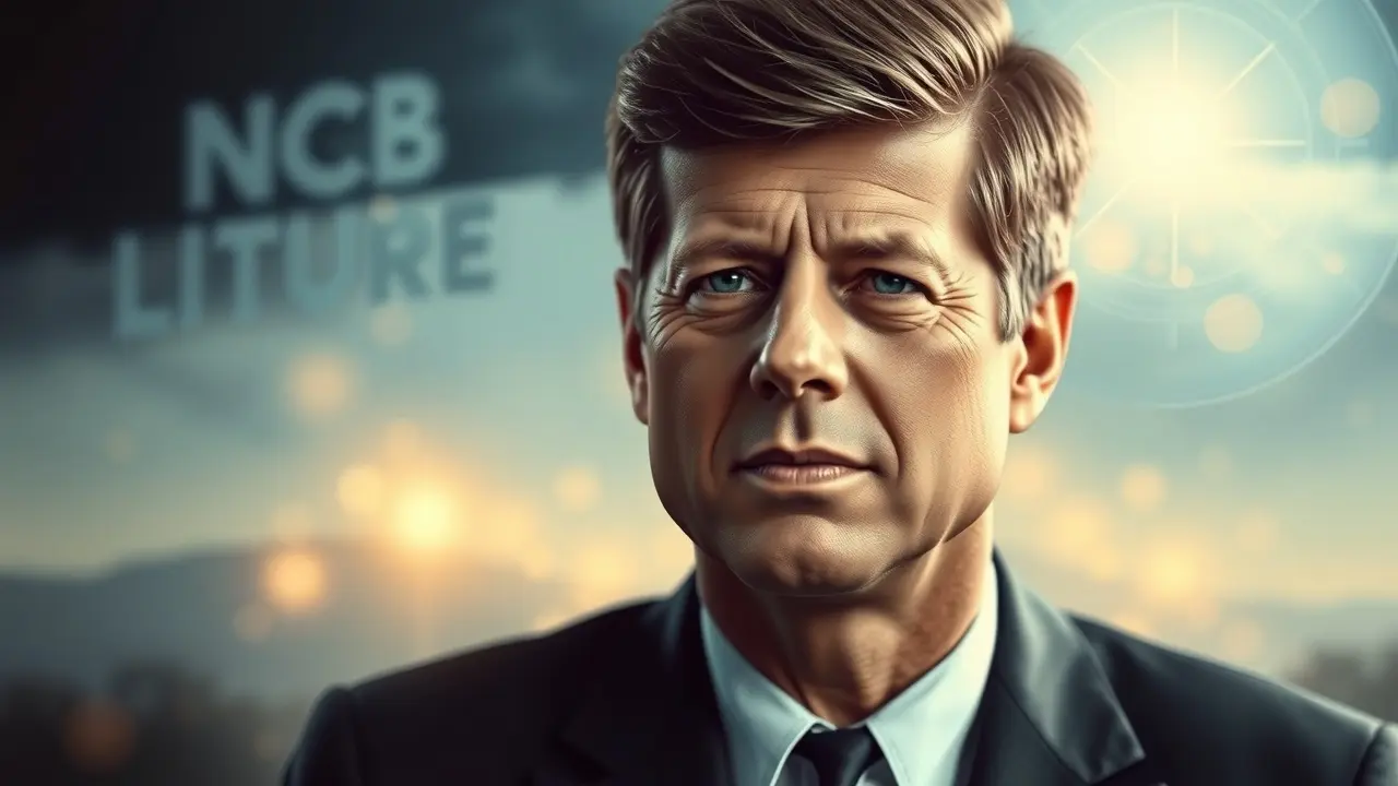 Sonho com John F. Kennedy: Liderança e esperança.