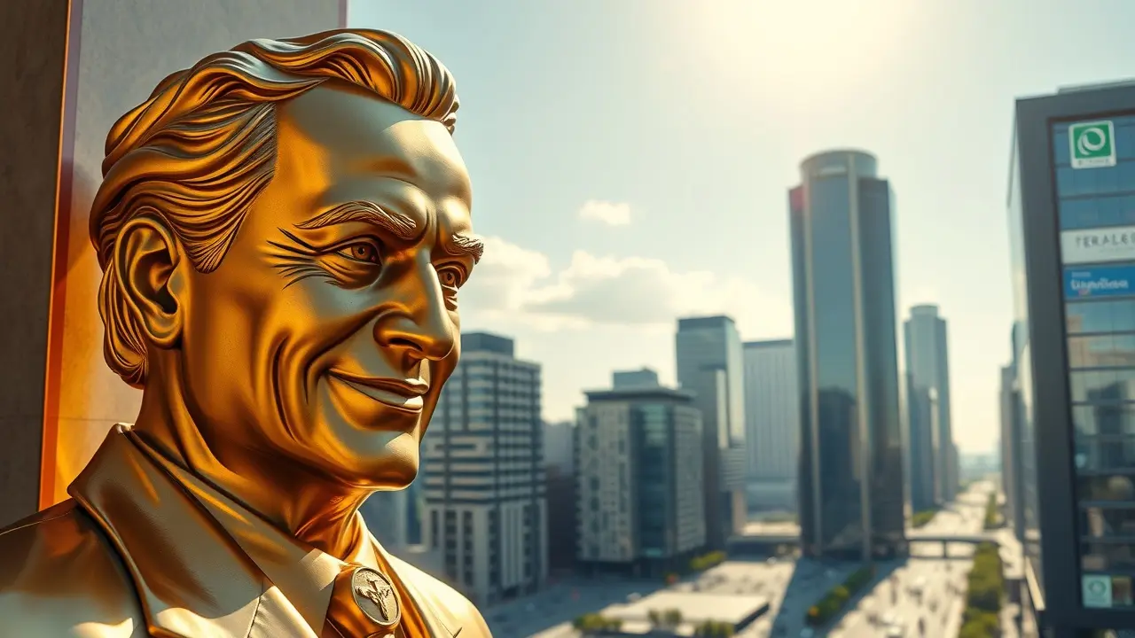 Significado de Sonhar com Jorge Paulo Lemann: Análise e Interpretações Estátua dourada de Jorge Paulo Lemann em sonho