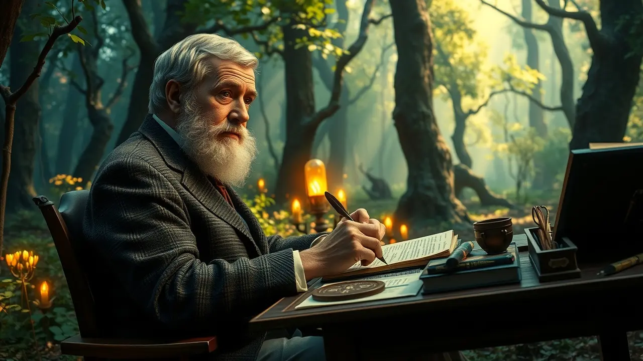 Sonho com J.R.R. Tolkien e o despertar da criatividade.