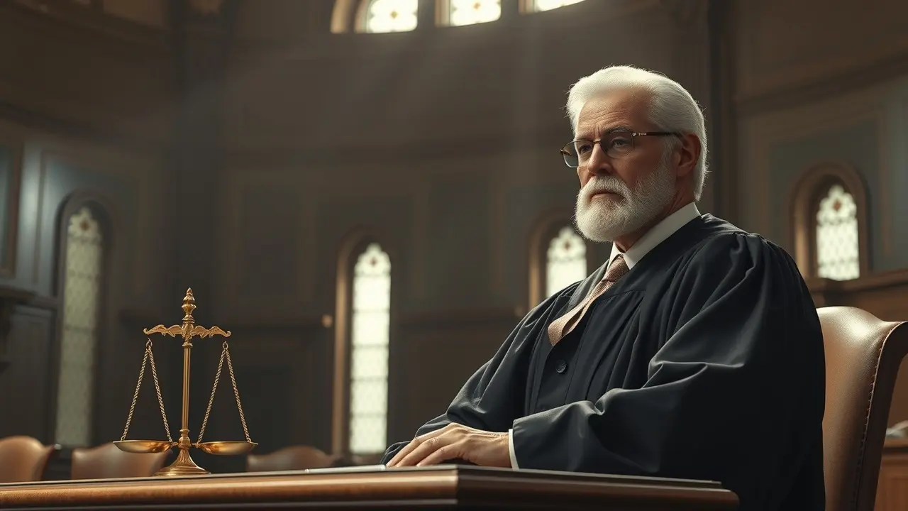 Sonhar com Juiz: Descubra o Significado e as Interpretações! Juiz presidindo tribunal