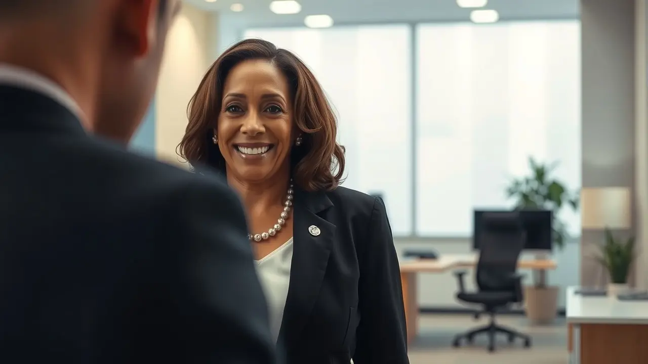 Sonho com Kamala Harris