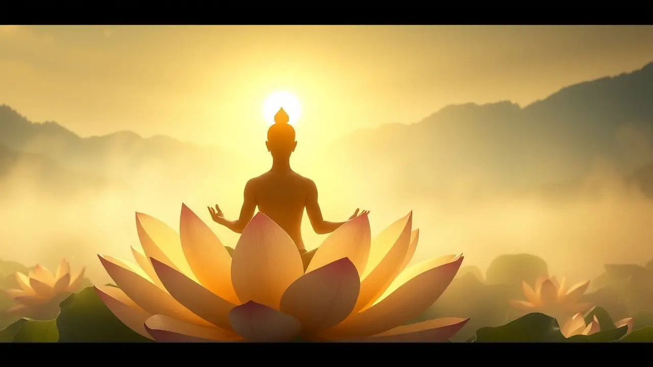 Iluminação representada em um sonho com kensho.