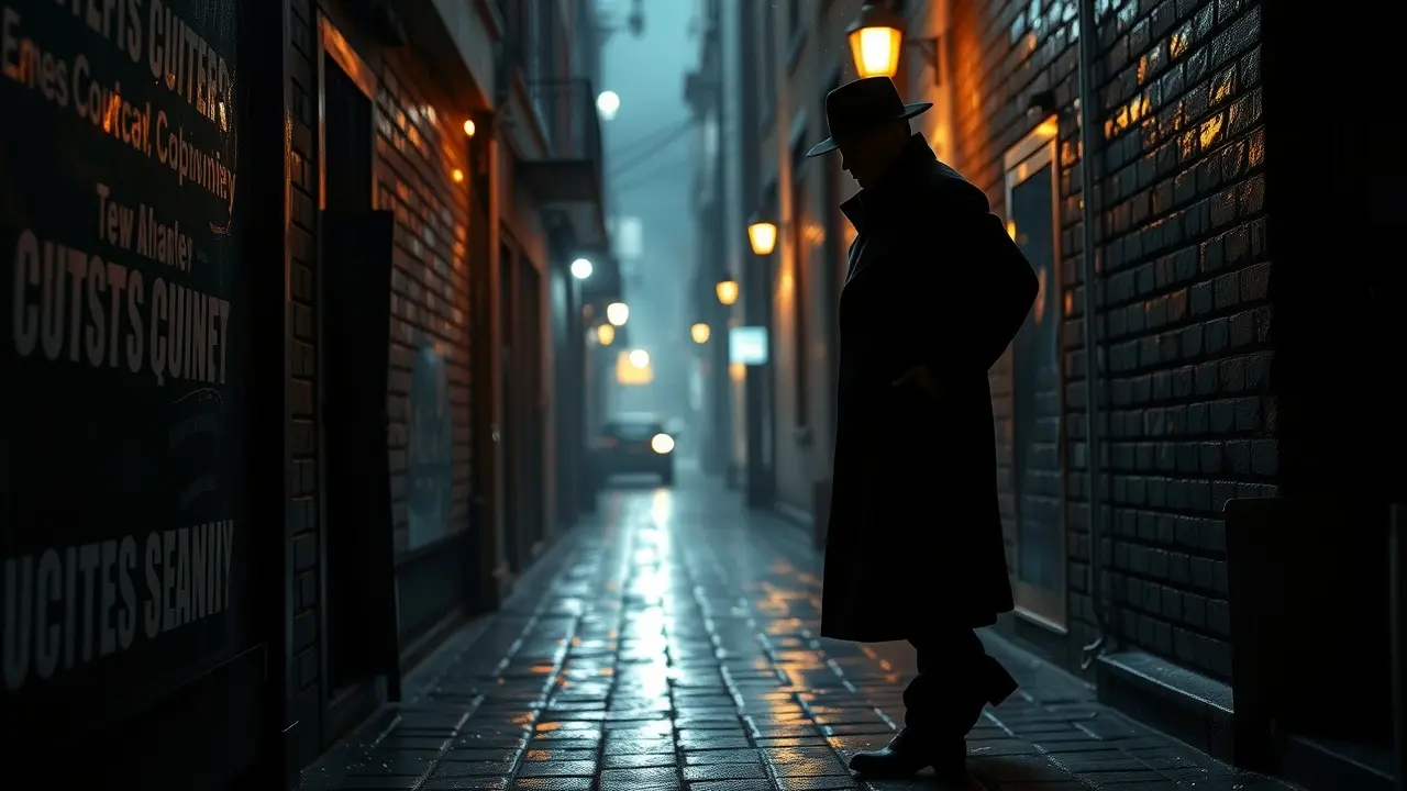 Silhueta sombria de Keyser Soze