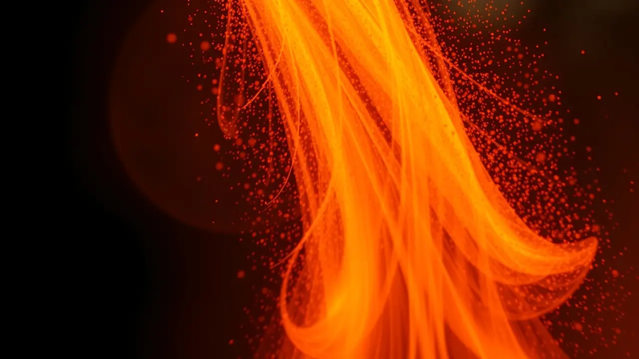 Sonhar com Labareda: Desvende os Significados Ocultos! Sonho com labareda laranja brilhante