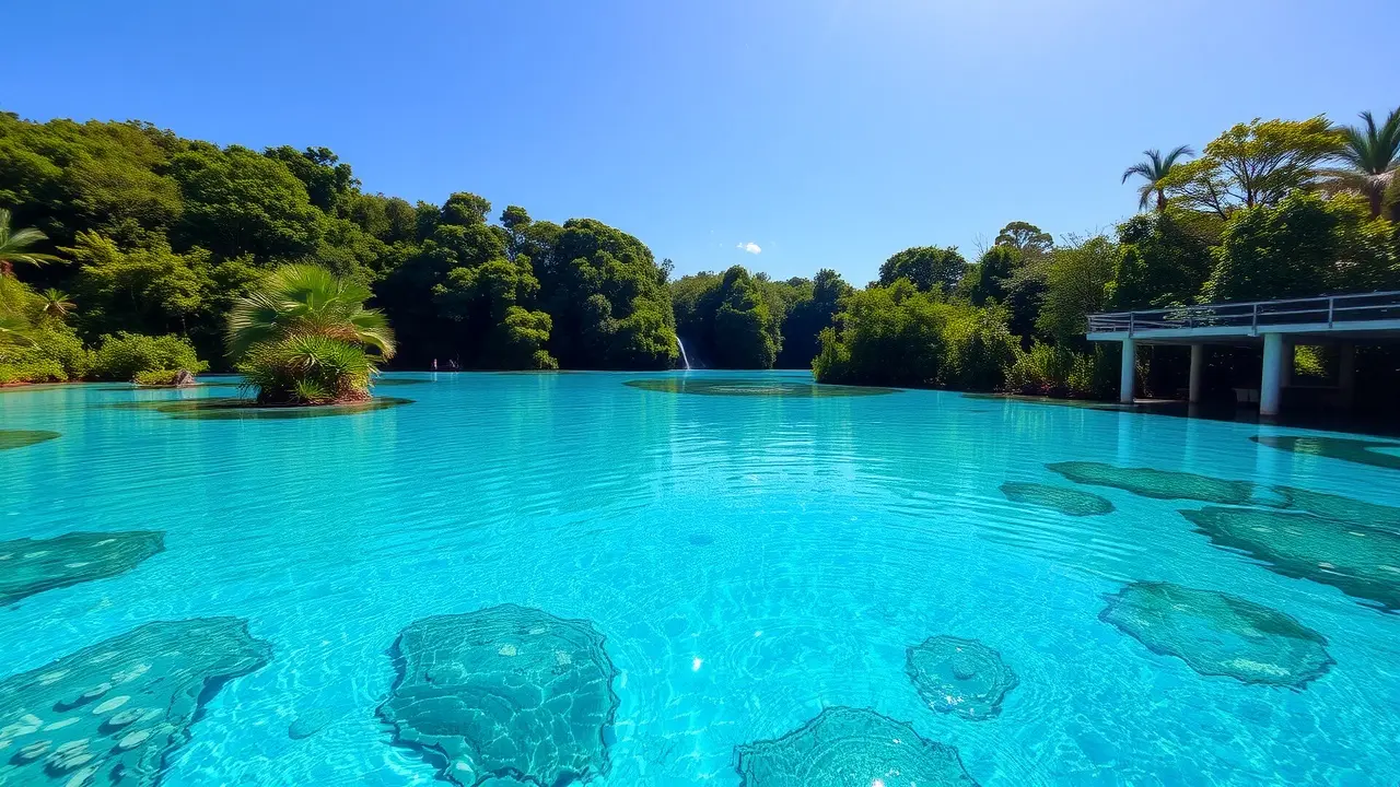 Sonho com laguna azul