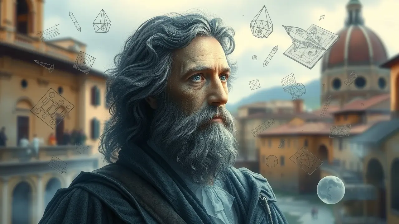 Sonho com Leonardo da Vinci